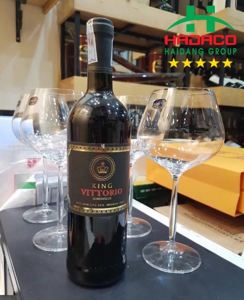 King Vittorio Semi Dolce (10%)